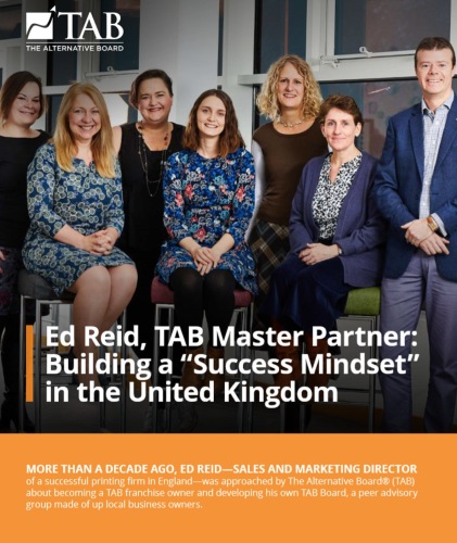 Image of Ed Reid and his team in the UK