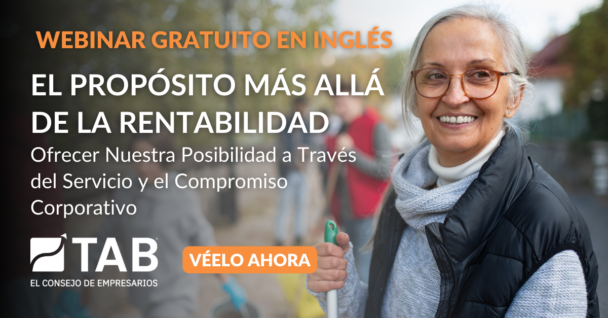El Propósito Más Allá de la Rentabilidad: Ofrecer Nuestra Posibilidad a Través del Servicio y el Compromiso Corporativo