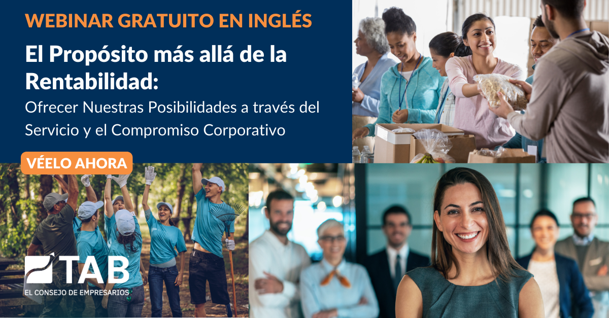 El Propósito más allá de la Rentabilidad: Ofrecer Nuestras Posibilidades a través del Servicio y el Compromiso Corporativo